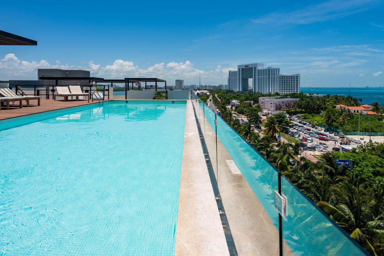 Aloja Oceanview In The Hotel Zone Cancún Esterno foto