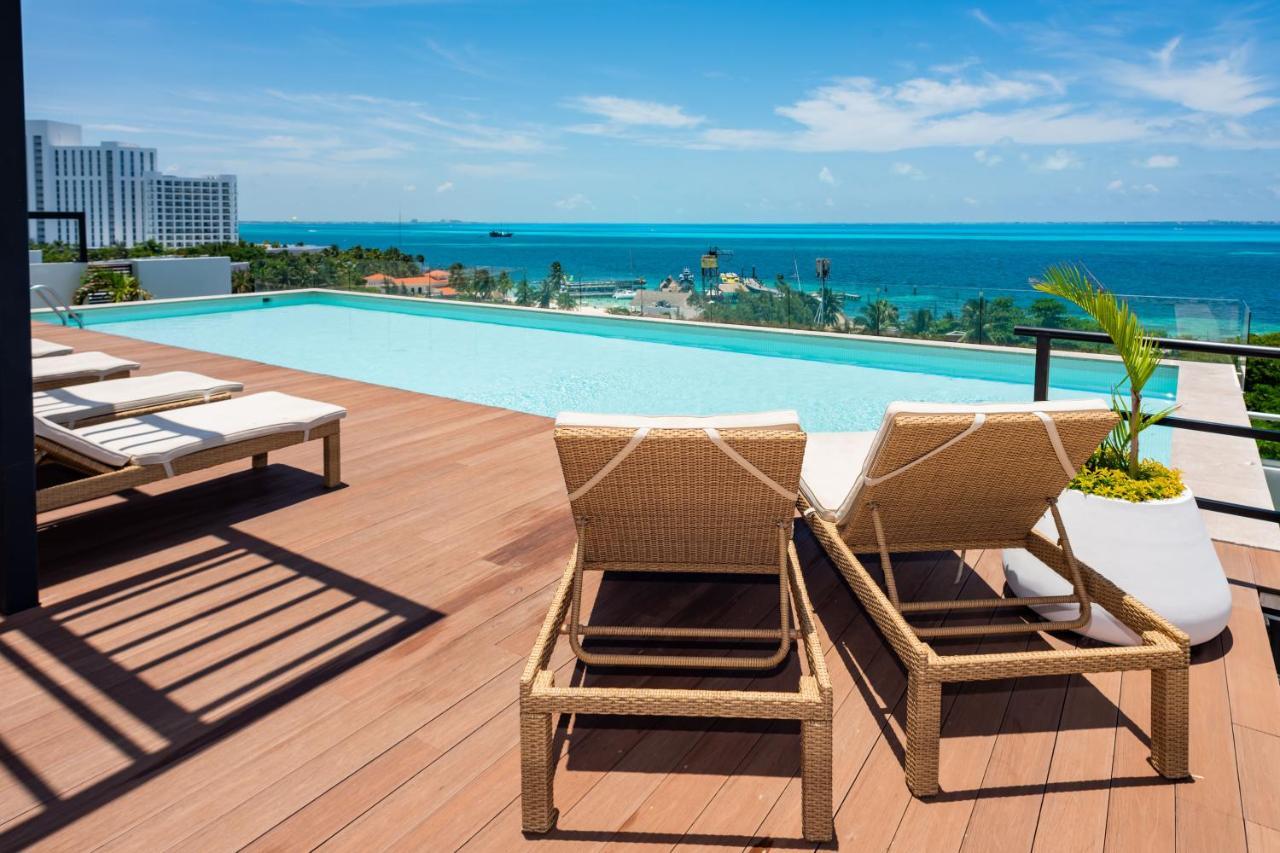 Aloja Oceanview In The Hotel Zone Cancún Esterno foto